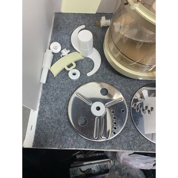 Vintage Sears Kenmore 7 Speed Food Processor model 400.823603 WORKS EB-753 - Picture 5 of 9